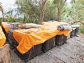 怕怕！　住家旁遭棄置130個廢油桶