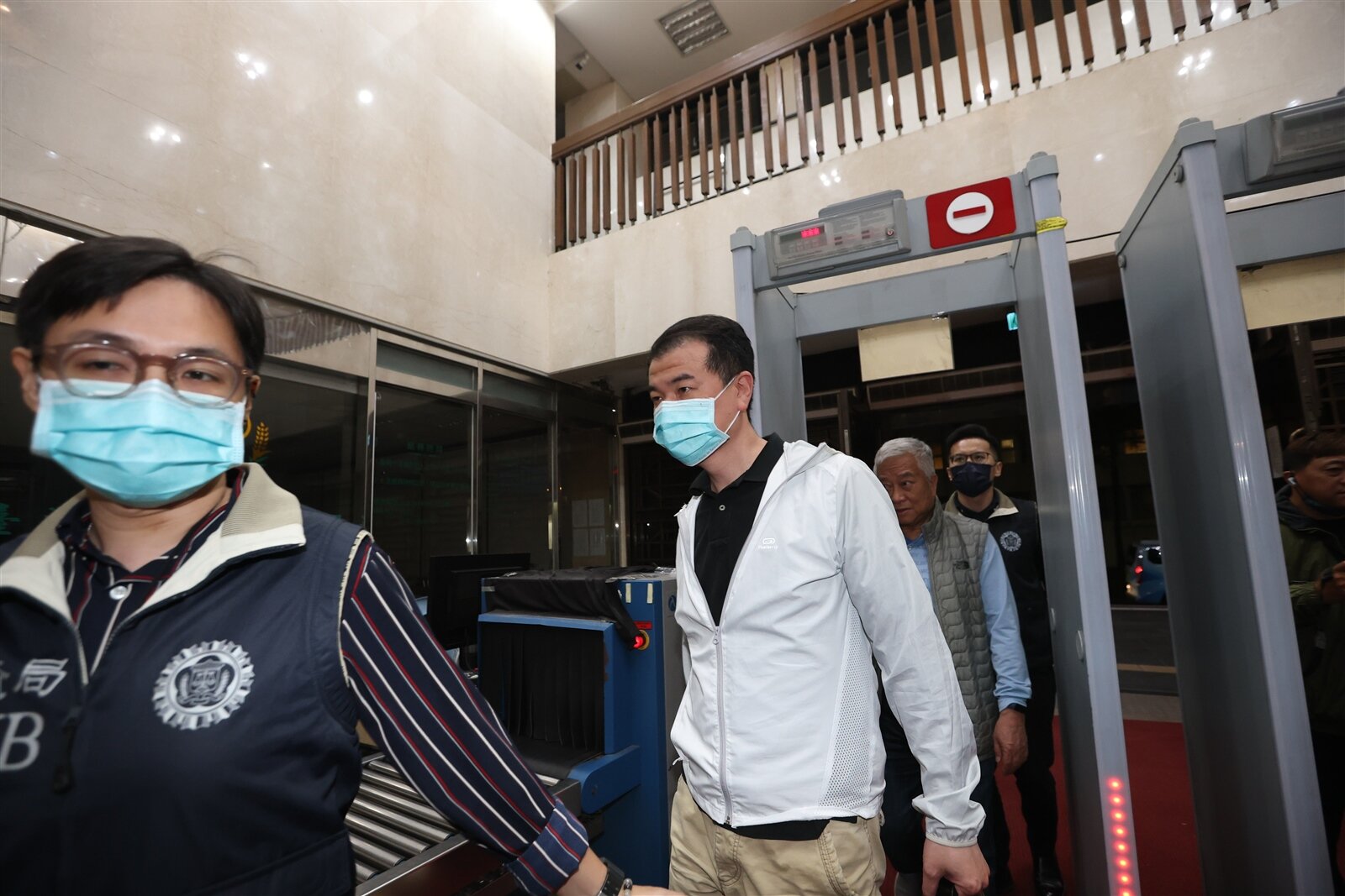 中石化土開部高階管理師朱俊嘉40萬交保。記者葉信菉/攝影