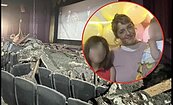 看「絕命終結站」差點成真！阿根廷戲院天花板突塌　母女觀影險遭殃