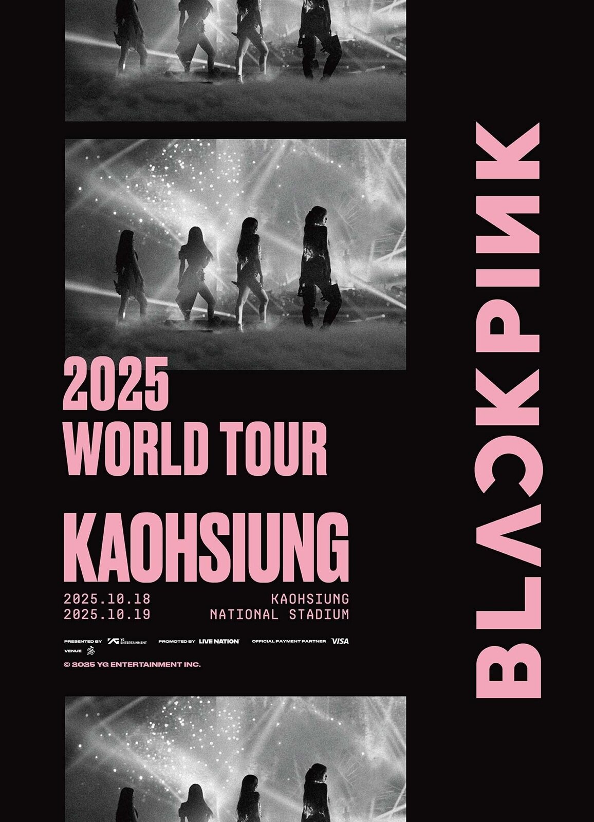 BLACKPINK確定10月空降高雄。圖/Live Nation Taiwan提供