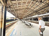 台南車站第二月台　文資局現勘