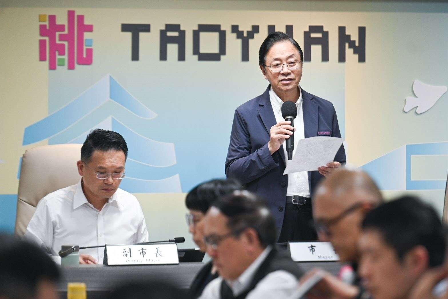 桃園市長張善政。圖:市府提供