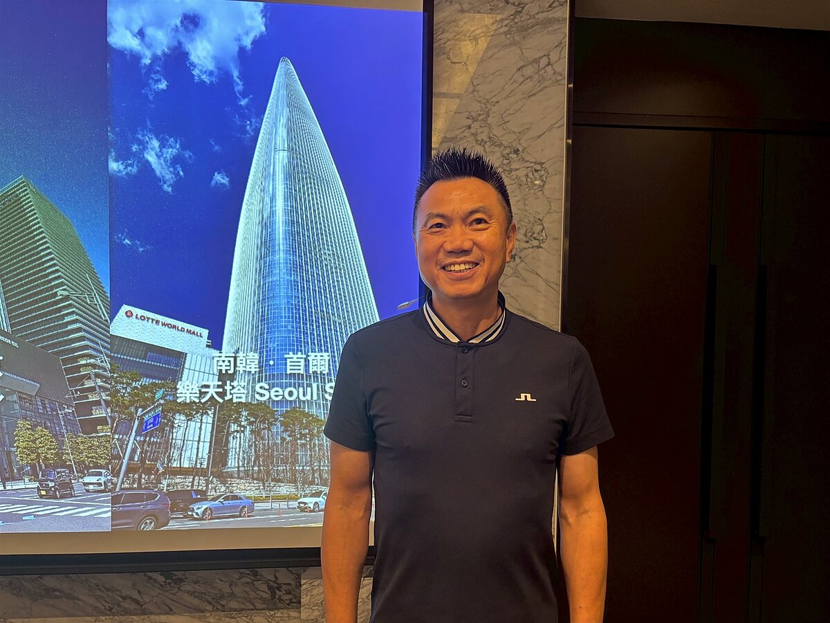 興富發副總廖昭雄。記者游智文／攝影 