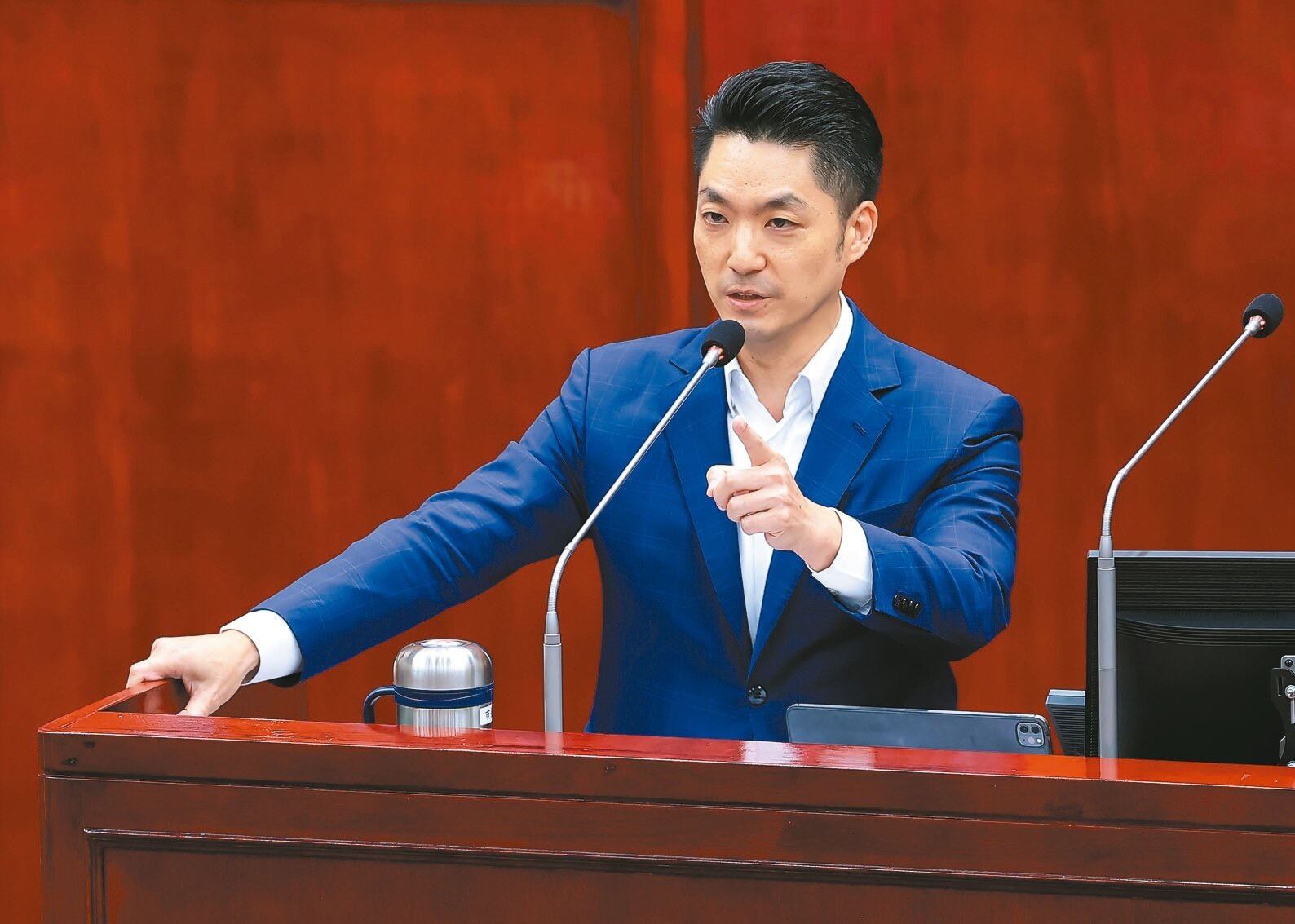 台北市長蔣萬安昨透露,輝達很明確指出會落腳在北士科T17、18基地。記者余承翰/攝影