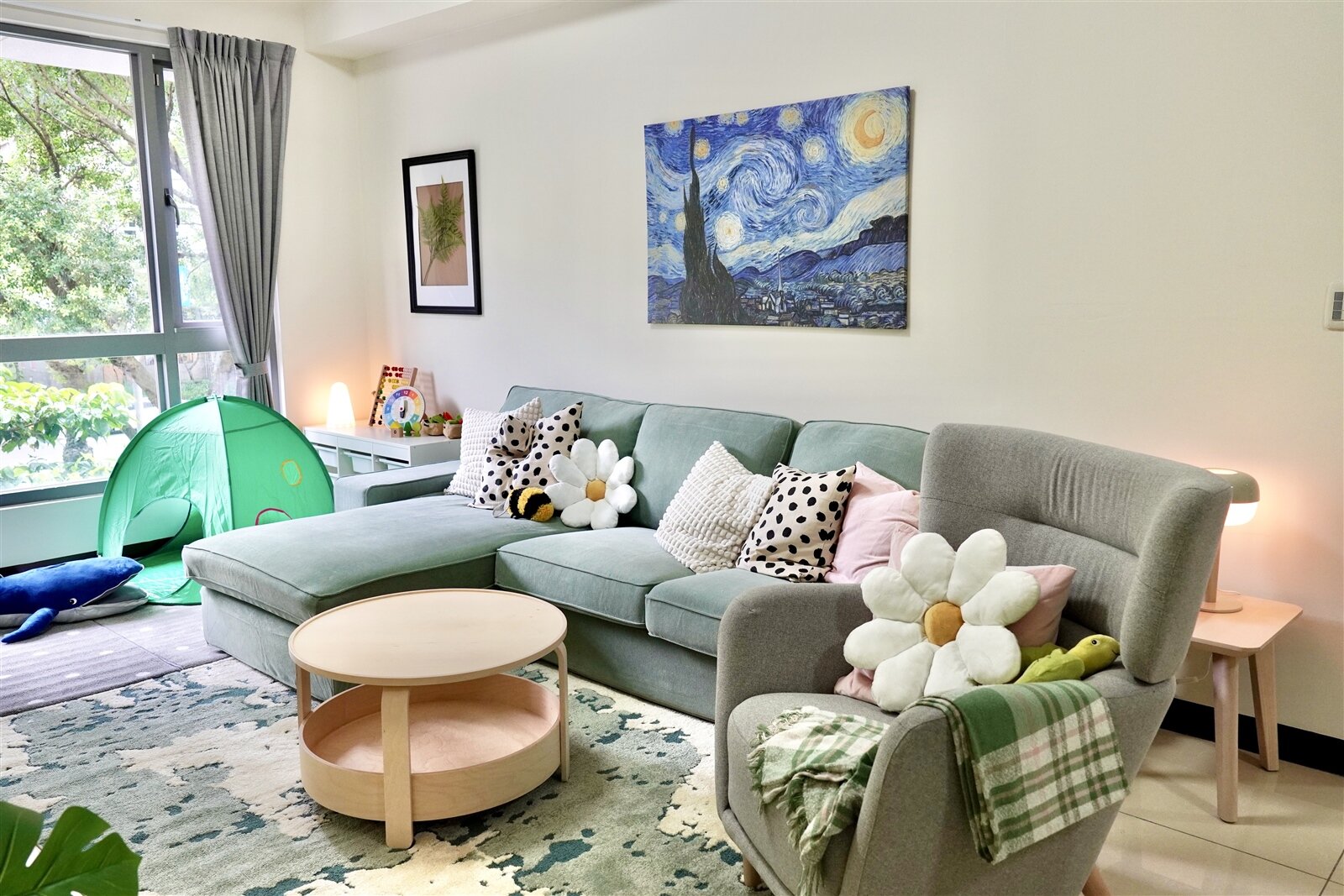 「類家庭」是寄養家庭、安置機構外的失親兒少的第三條路,IKEA著手改造6戶類家庭。記者劉懿萱/攝影