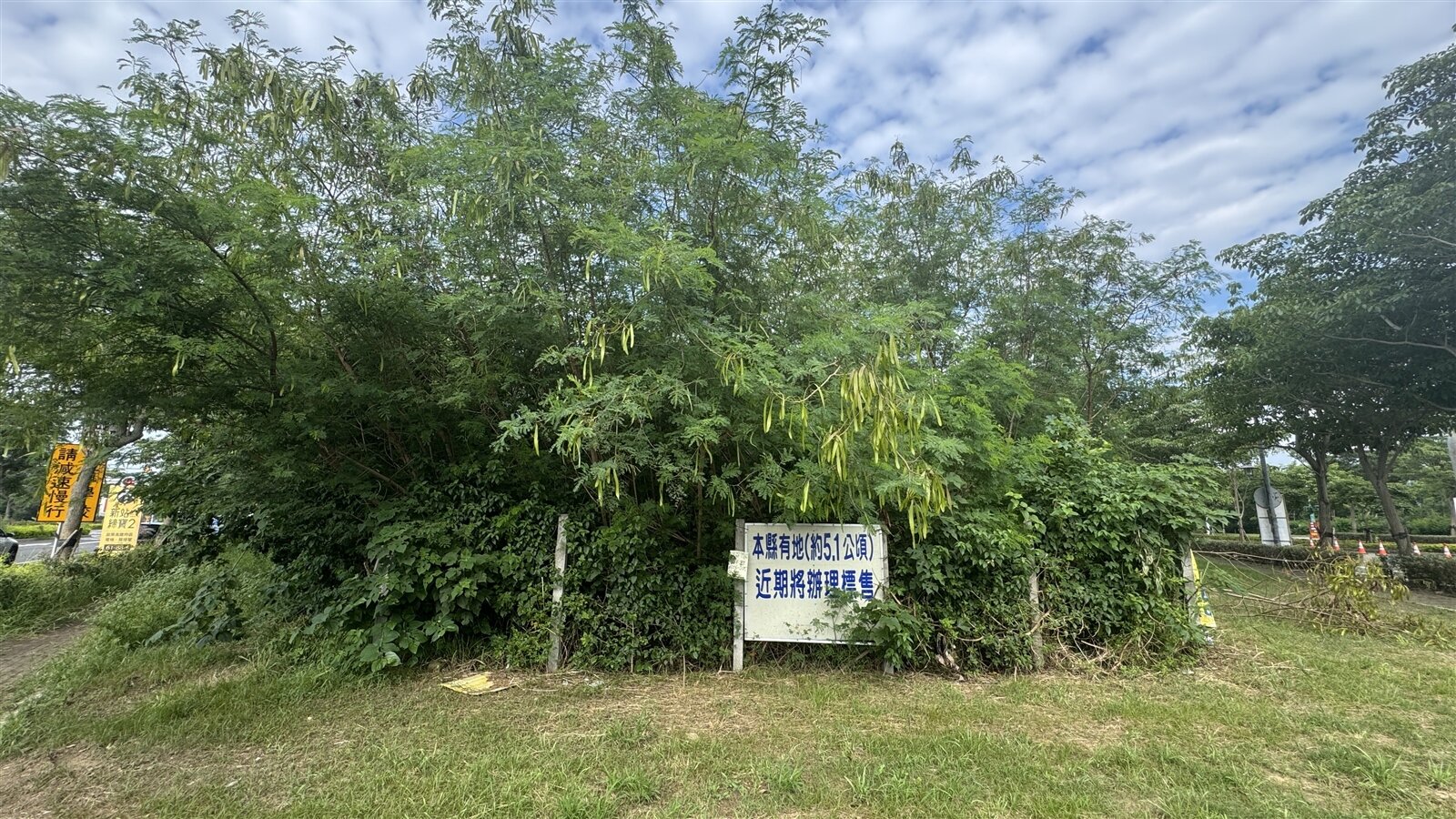 高鐵苗栗車站特定區2塊2萬多坪的產業專區流標42次，縣府啟動變更都市計畫通盤檢討。記者范榮達／攝影 