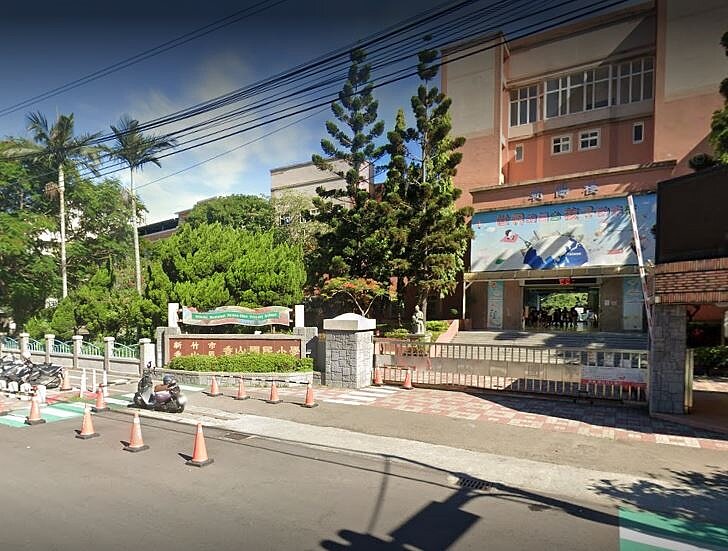 竹市香山國小通學步道改善將開工。圖/Google Map