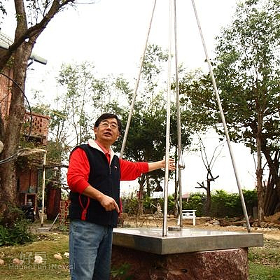 12.李榮峰的創作「生機」。