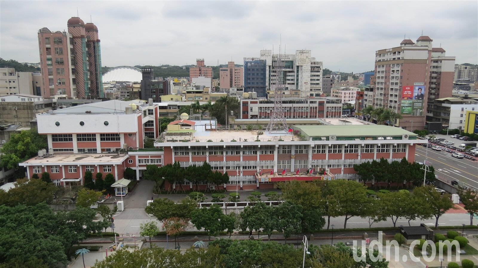 苗栗縣警察局廳舍異地重建案,原址計畫興建縣總圖。本報資料照片