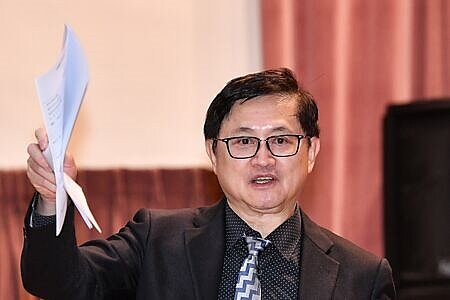 和碩赴美設廠進入評估尾聲,電力與專業人才會是最後決定的關鍵因素,市場推測,美國新廠將設在德州。圖為董事長童子賢。圖∕本報資料照片