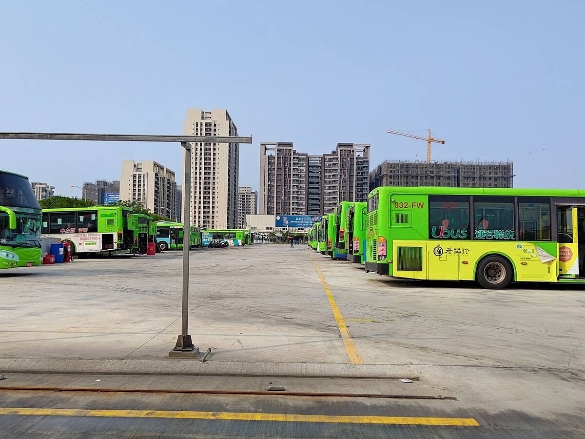 台中市清水區的2.4公頃縣有地,目前租給統聯及台中客運供做轉運中心。圖/彰化縣政府提供