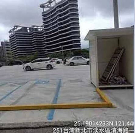 業者於之前申請期間仍違規營業停車場。圖／新北市交通局提供

