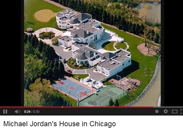 Michael Jordan 的芝加哥豪宅要賣。(圖／翻攝YouTube)