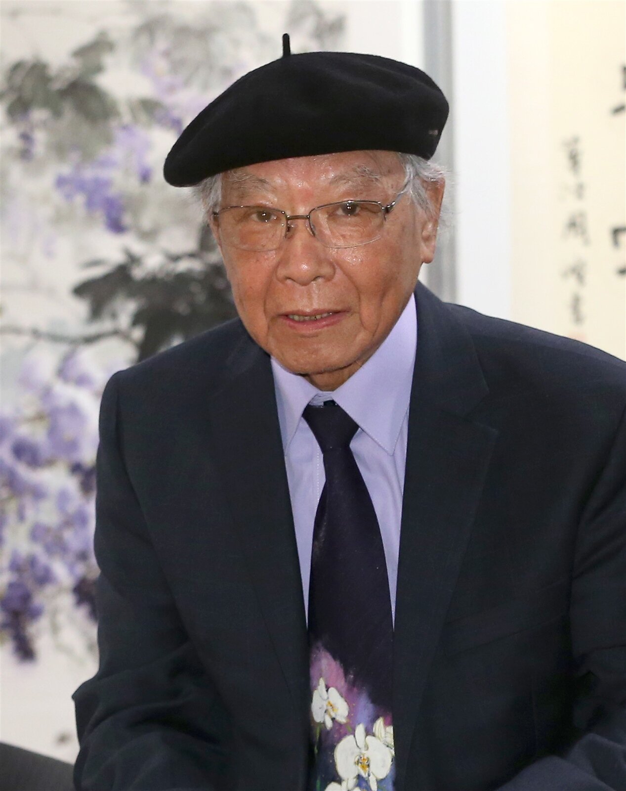 詩人鄭愁予。記者林澔一/攝影