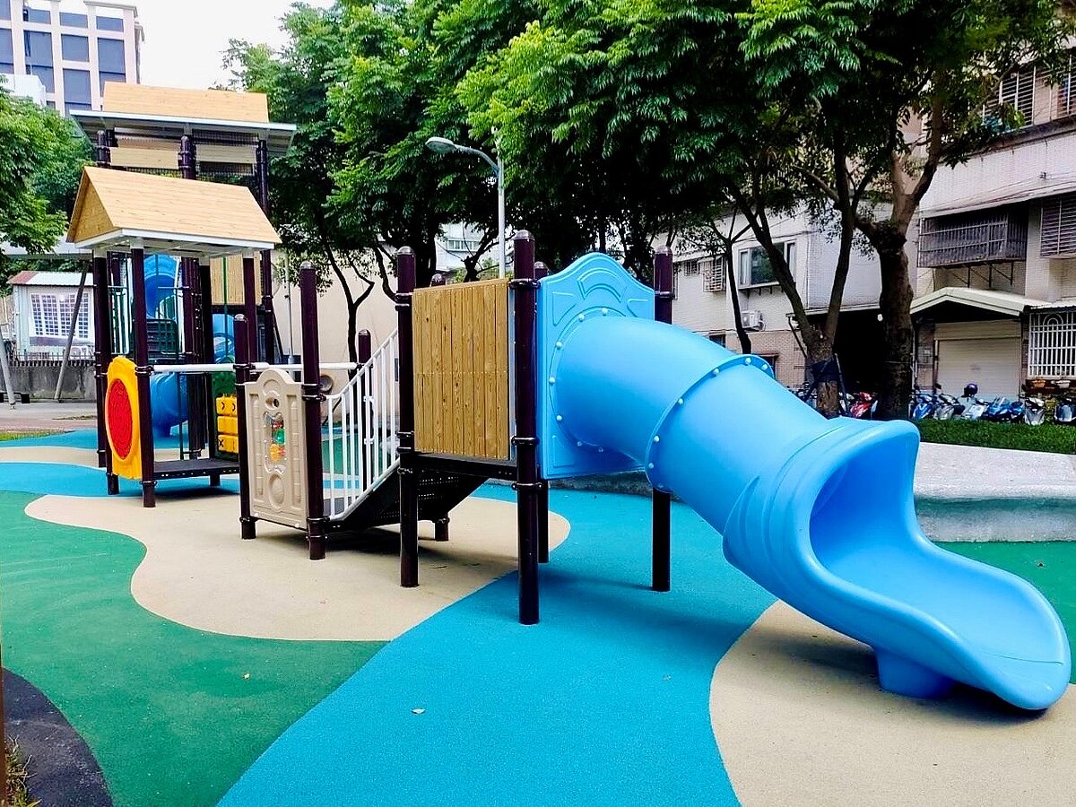 土城學成公園嶄新啟用。圖／土城區公所提供