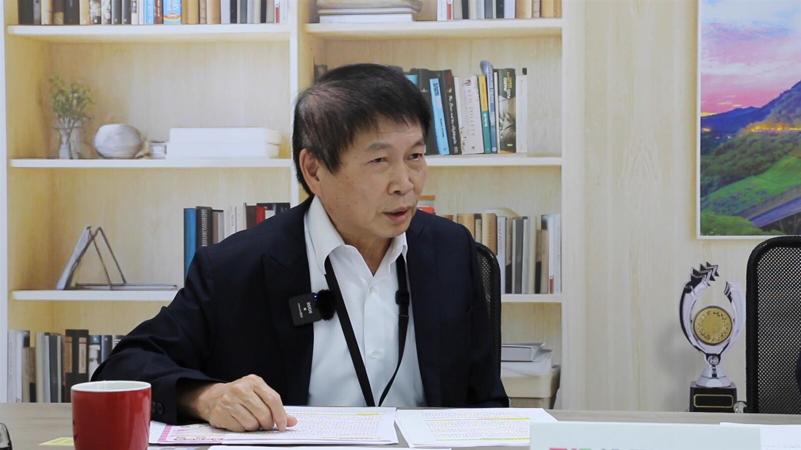 桃園市地方稅務局長姚世昌。圖:陳儒賢攝