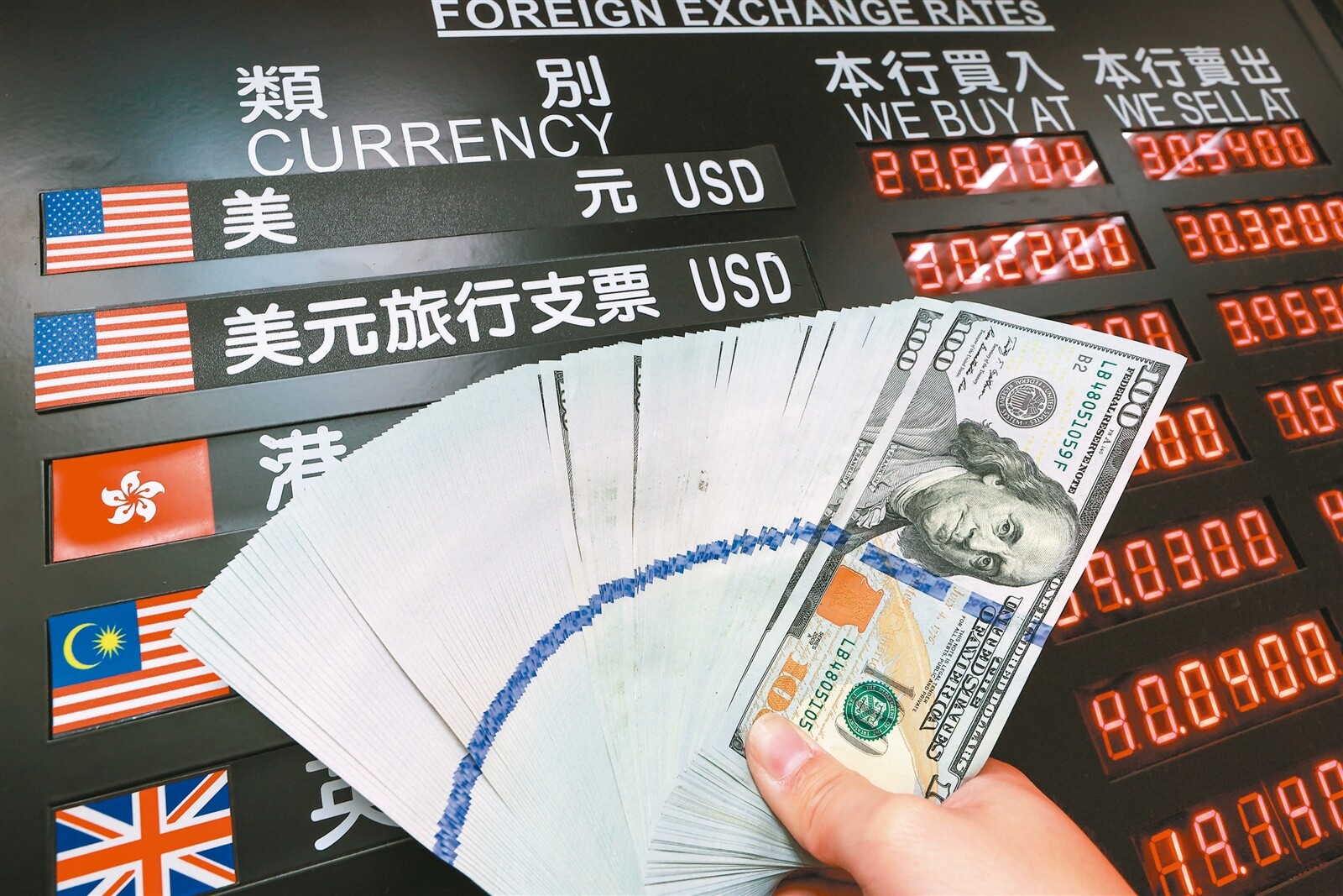 新台幣續升。圖／本報系資料照片 