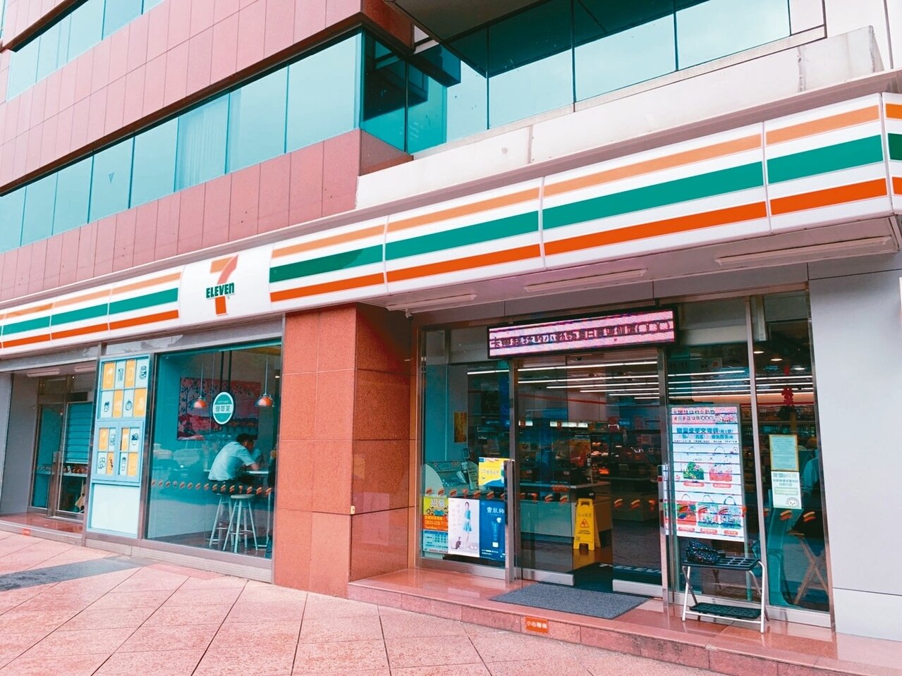 統一超（7-ELEVEN）。 聯合報系資料照