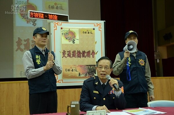 南投縣警局長楊文友表示燈會期間治安不打烊。