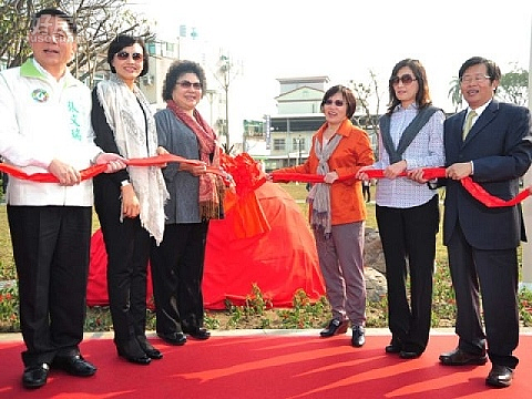 阿蓮區青年公園啟用，陳菊：提供市民休憩空間。