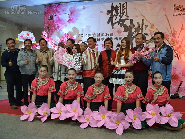 春節賞花趣，尖石櫻、桃花季2/8日起登場。