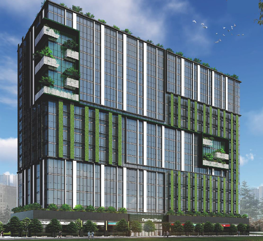 泰山案更新後模擬圖/都市更新處提供