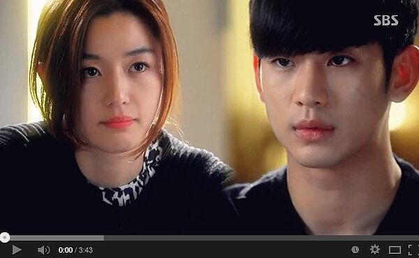 全智賢 金秀賢 來自星星的你 (圖/翻攝YouTube)