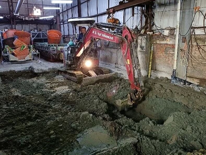 台南市南區灣裡某電鍍工廠重金屬汙染經公告為列管汙染場址,已完成整治並解除列管。圖/南市環保局提供