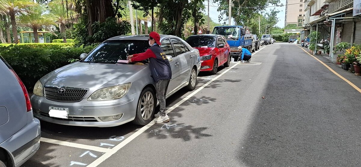 新北7月起5區新增收費停車格。圖／新北市政府交通局提供