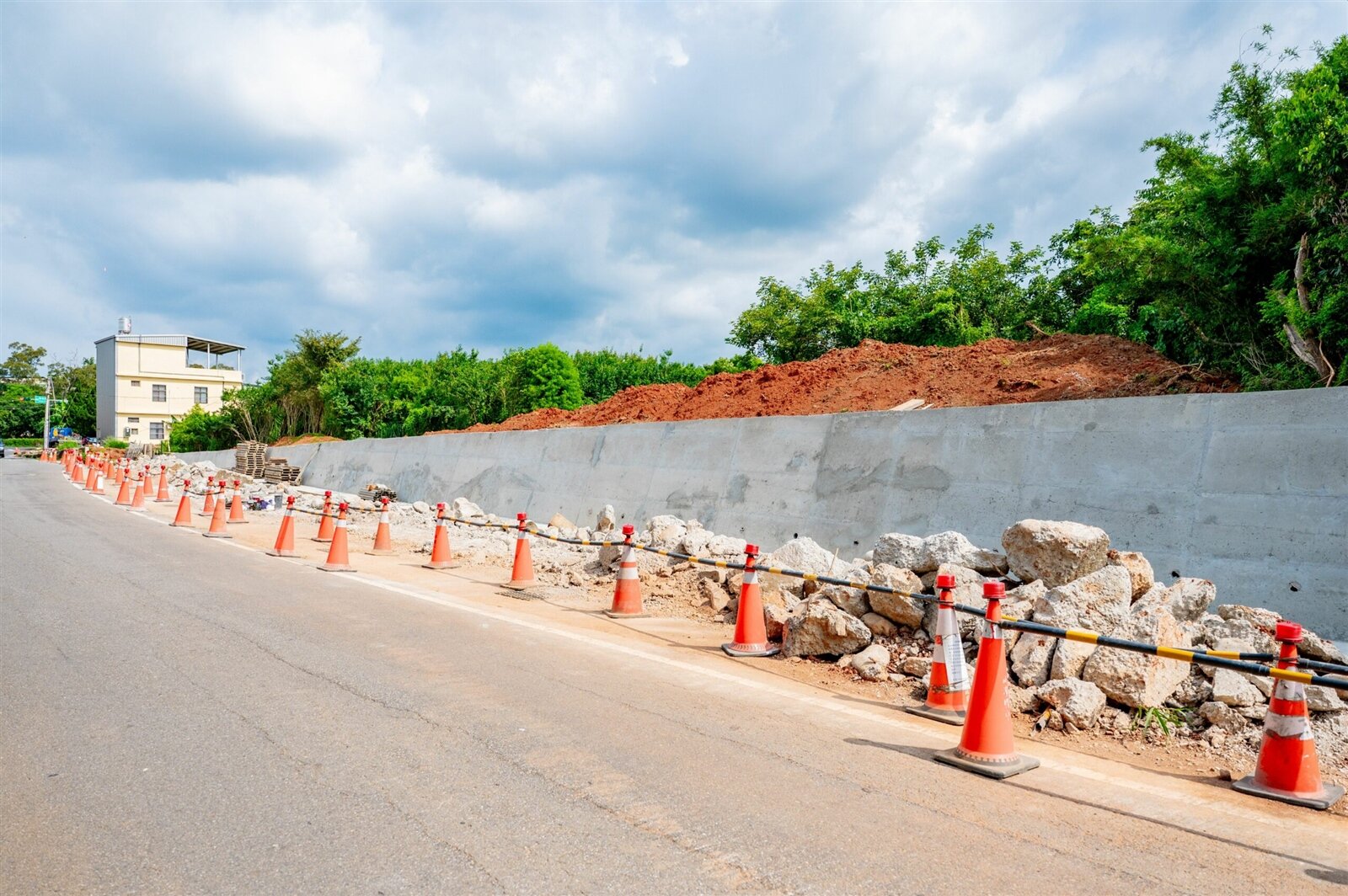 此工程共分三個路段依序推進,第一段工程已順利完成。圖:市府提供
