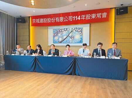 京城建設去年表現亮眼,營收、稅後純益、EPS都創下歷史新高。圖∕陳建宇