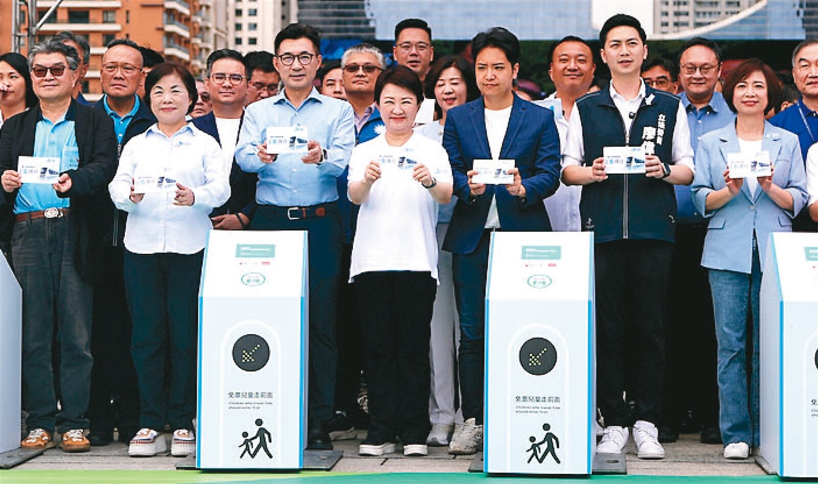 台中捷運藍線機電工程開工,市府昨舉辦整體工程動工典禮。記者黃仲裕/攝影