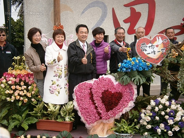 情人節花卉造景 「花鄉」田尾超浪漫