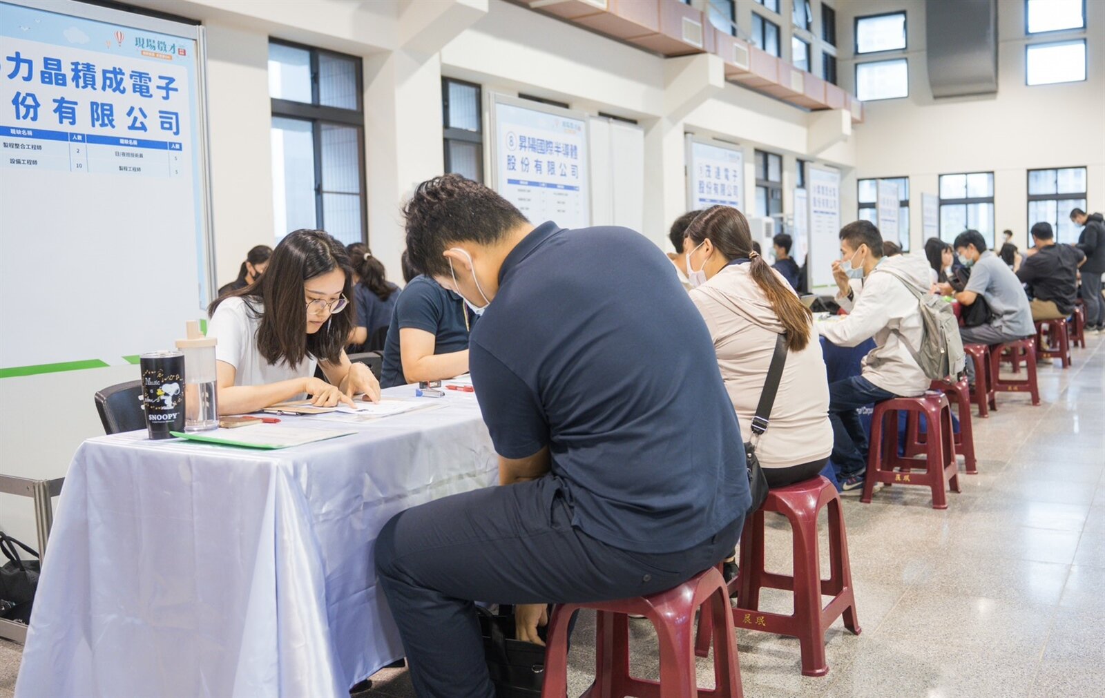 桃竹苗分署歡迎有興趣的朋友把握機會到現場面試,尋得心目中的理想職缺。圖:桃竹苗分署提供