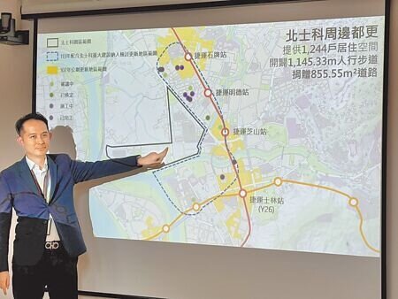 台北市都更處長詹育齊。(邱芊攝)