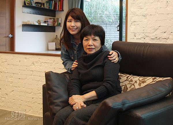 9.湘綺2007年在捷運紅樹林站購入二樓邊間,規劃出舒適的景觀宅。