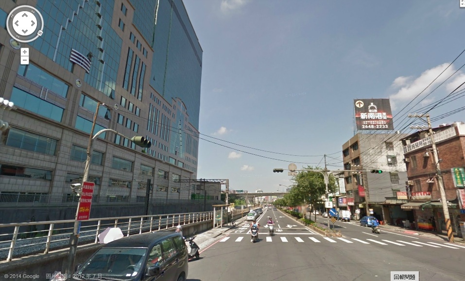 列車呼嘯而過的噪音，讓汐科火車站周邊居民痛苦不堪，圖為汐科火車站周邊（截取自Google Map）
