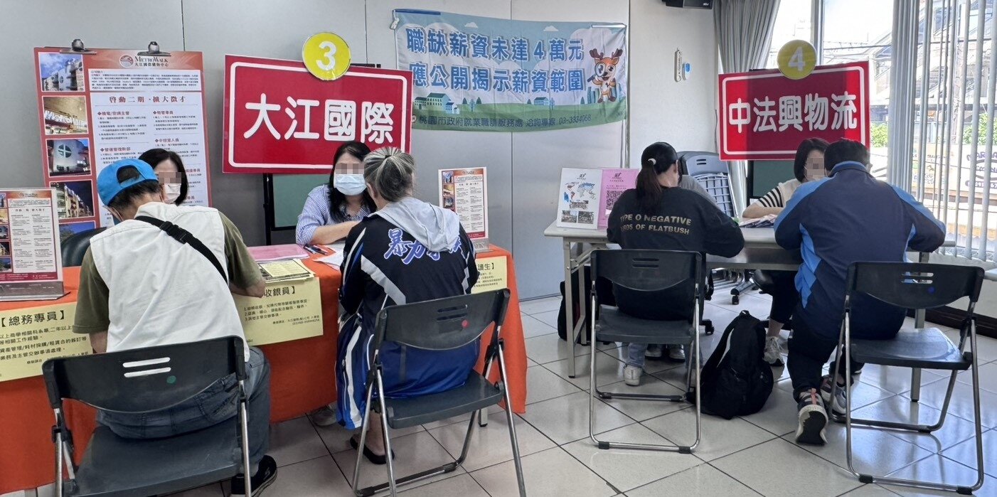 就服處為協助市民朋友順利求職及轉職，於7月份陸續辦理6場徵才活動。圖：就服處提供