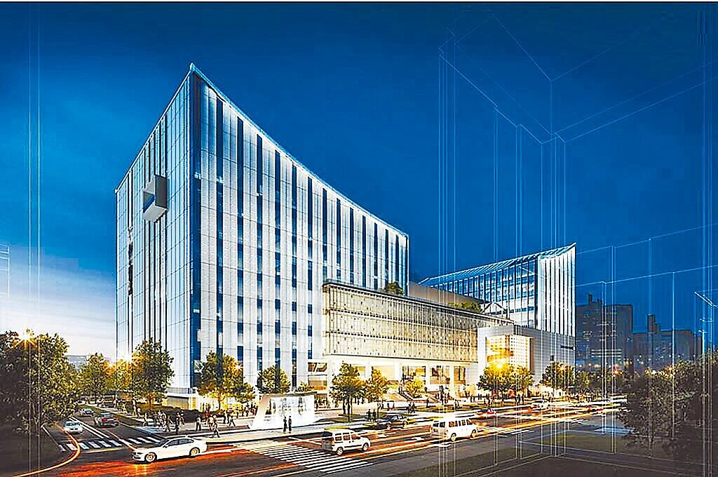 台北市音樂與圖書中心工程招標2度流標，北市追加工程費預算至114.9億元，6月30日經議會審查通過。圖為音圖中心模擬圖。（台北市文化局提供／張珈瑄台北傳真）