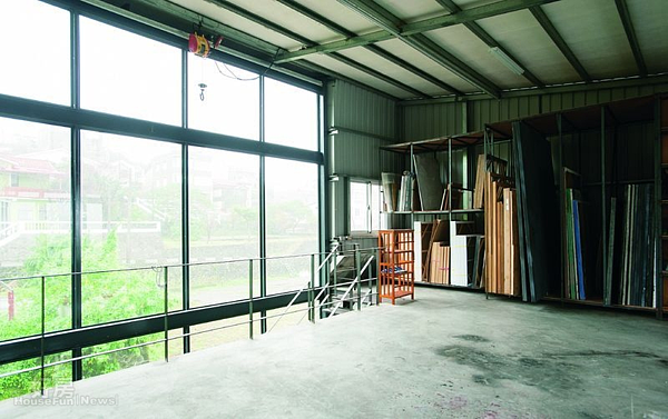 7.頂樓的創作空間，擁有極佳的視野。