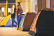 遊民無處避寒　日遊民聲援