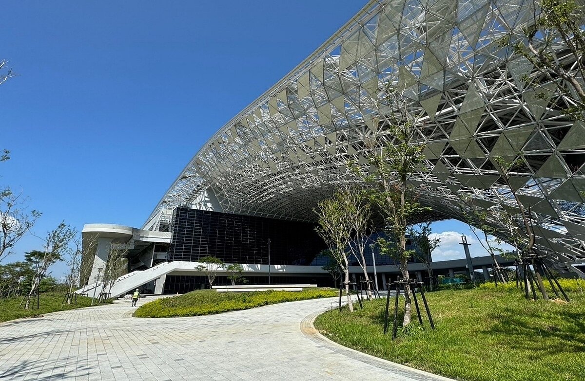 該基地鄰近台中國際會展中心。圖/台中市經發局提供