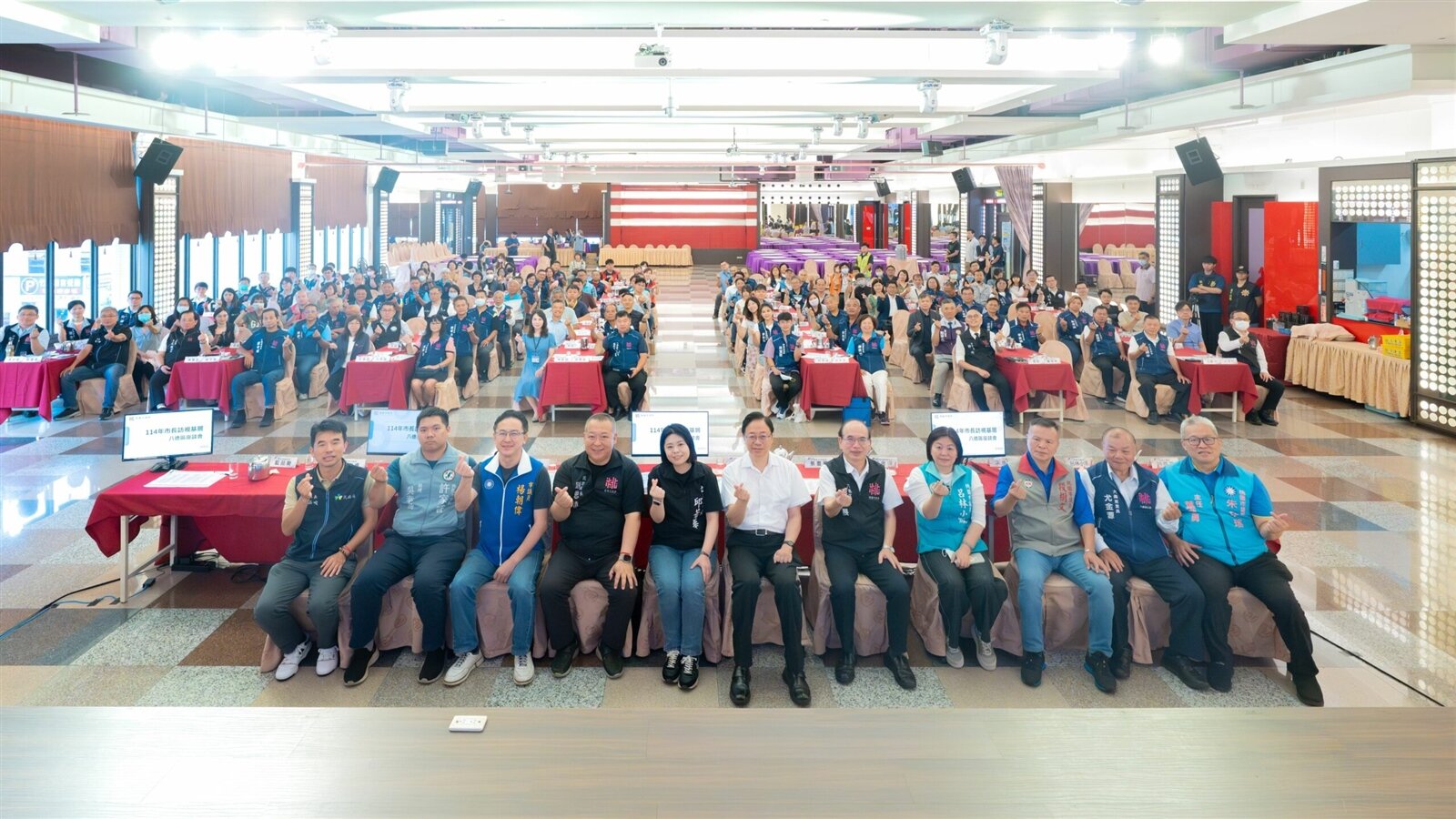 今日座談會中,衛生局以「桃園市立醫院籌備」為題進行專題報告。圖:市府提供