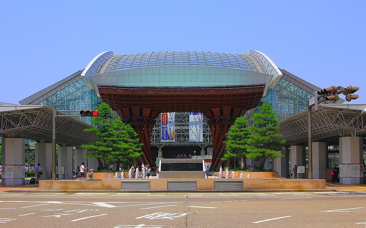 金澤車站。圖/維基百科