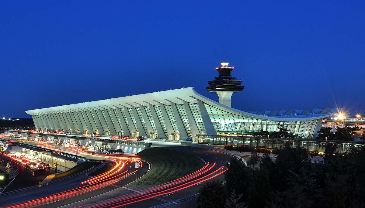 華府杜勒斯國際機場。圖/維基百科