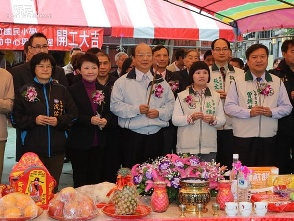 台中最老的國小之一 松竹國小「松竹館」動土