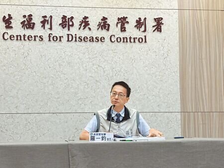 疾管署副署長羅一鈞。(李念庭攝)