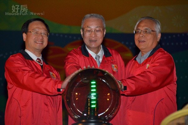 2014台灣燈會點燈後正式登場。