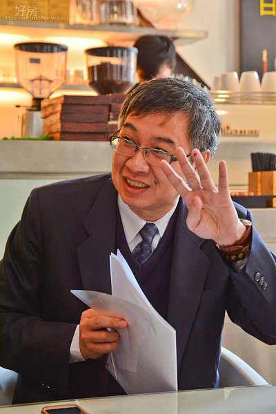 麗寶建設副總經理何昭宏。(好房News記者 陳韋帆/攝影)