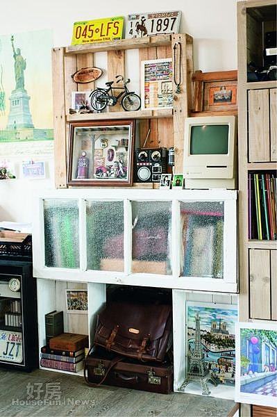 4.用旅行收藏紀念品裝潢新家。
